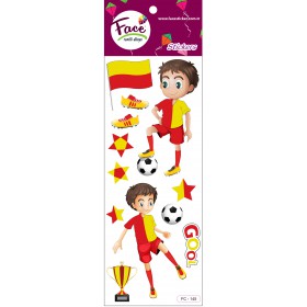 SARI KIRMIZI FUTBOLCU FC-145